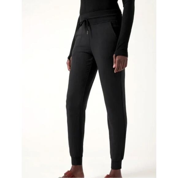 Athleta Balance Jogger Sweatpants - Black - Size Small - Style # 882627 - Picture 2 of 10